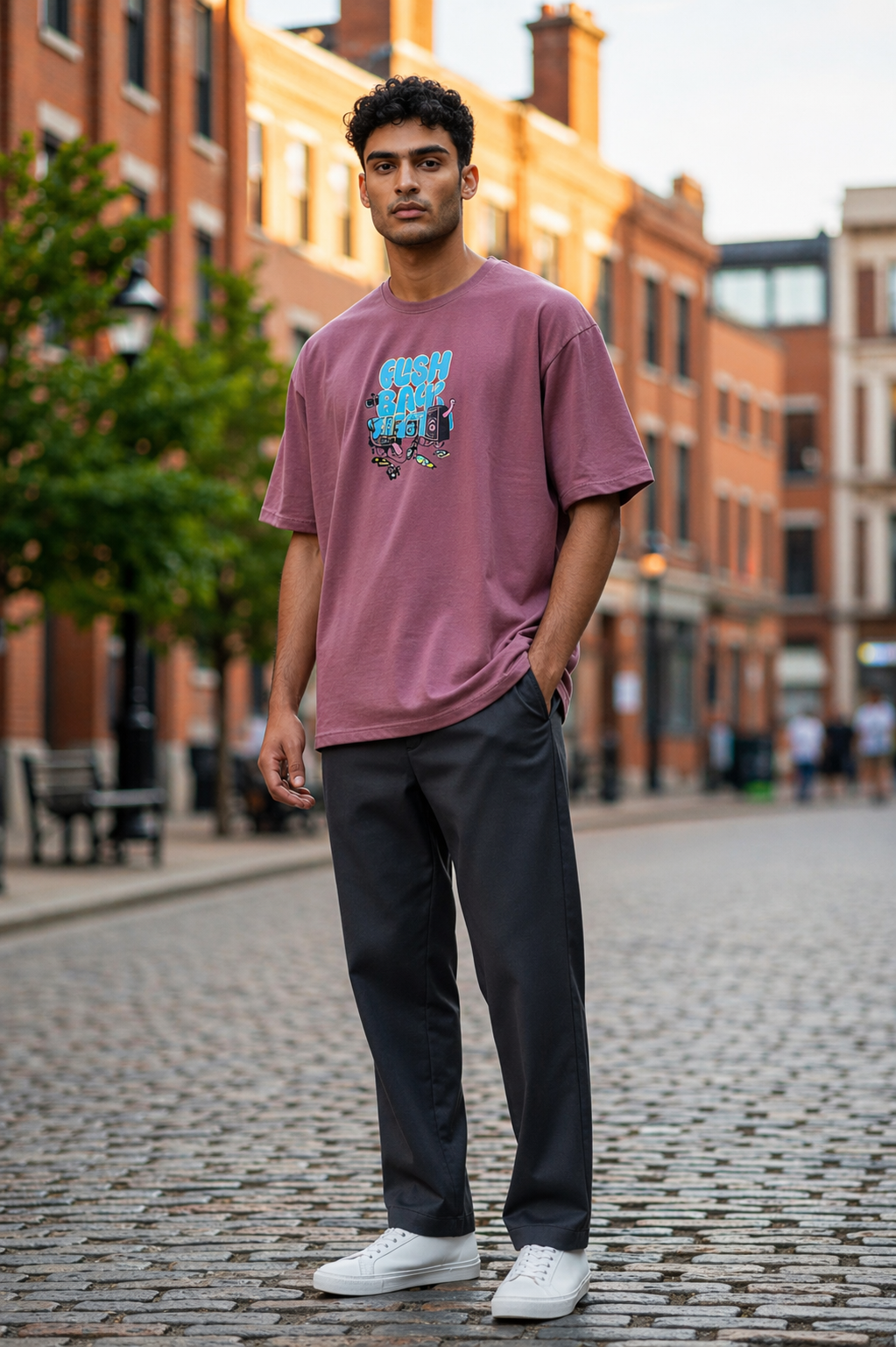 Aestra Fresh Back Fiesta Oversized T-Shirt