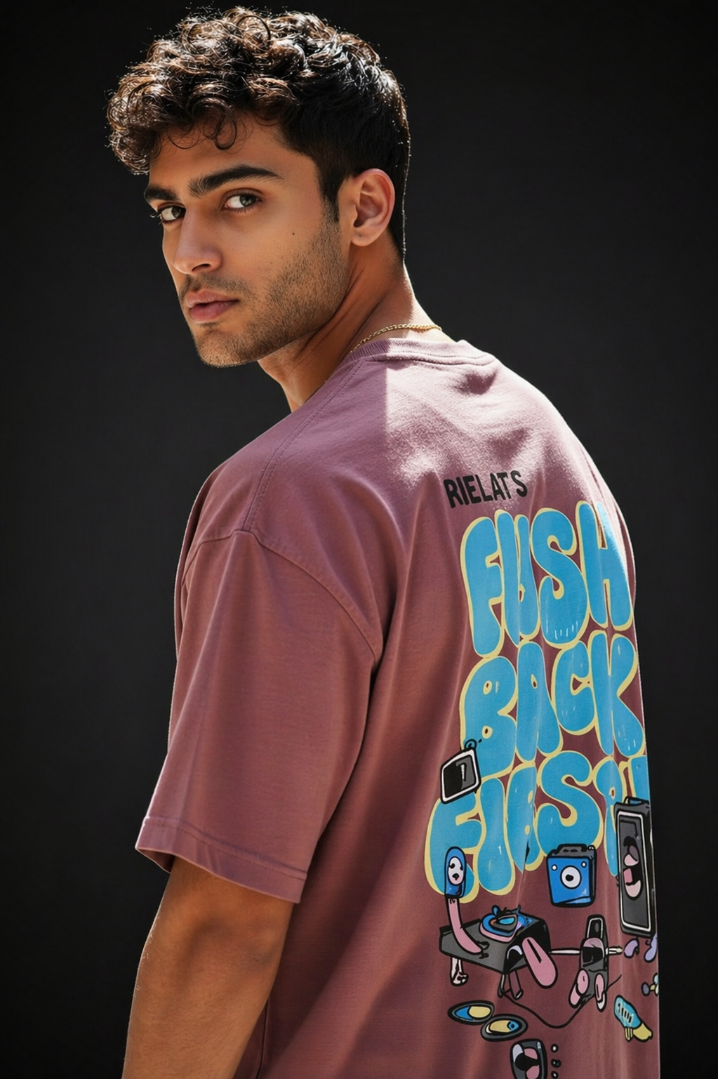 Aestra Fresh Back Fiesta Oversized T-Shirt