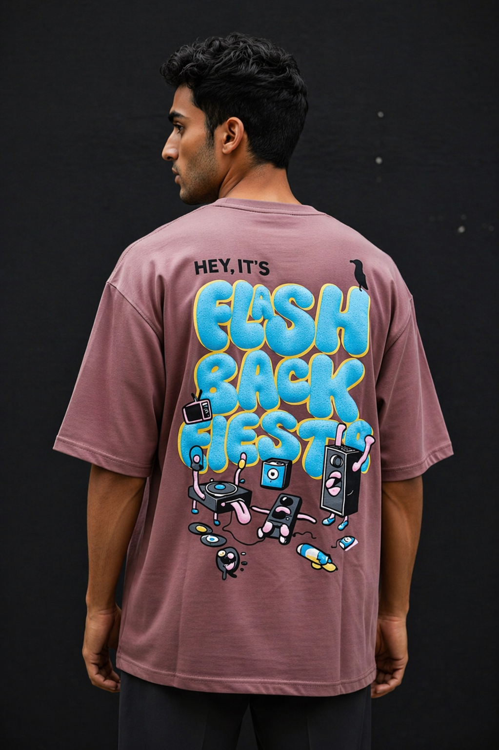 Aestra Fresh Back Fiesta Oversized T-Shirt