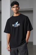 Aestra Blue Giant Oversized T-Shirt