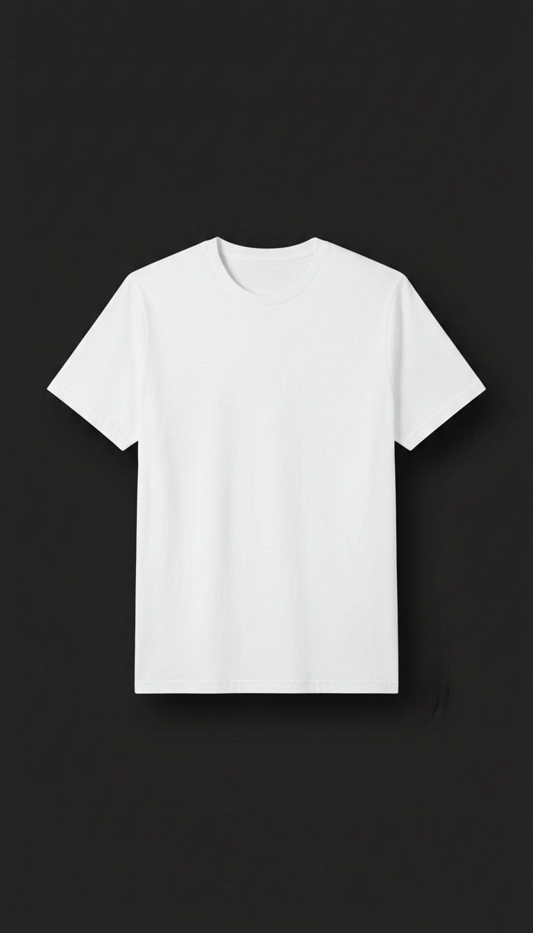 Blank White Classic Fit Tee